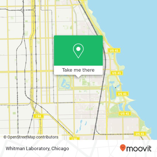 Mapa de Whitman Laboratory