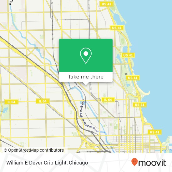 Mapa de William E Dever Crib Light