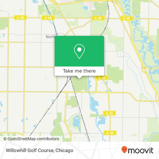 Mapa de Willowhill Golf Course