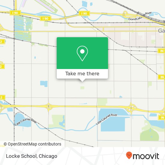 Locke School map