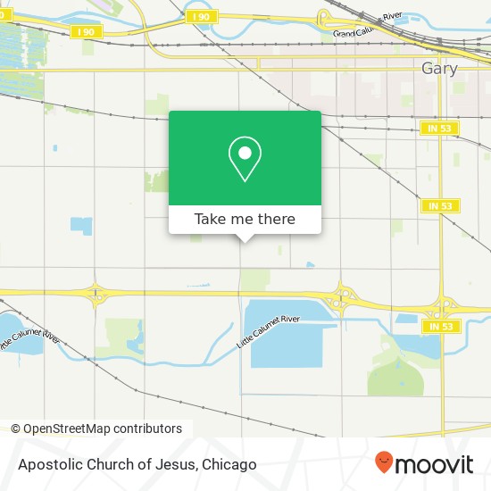 Apostolic Church of Jesus map