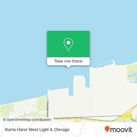 Burns Haror West Light 4 map