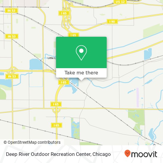 Mapa de Deep River Outdoor Recreation Center