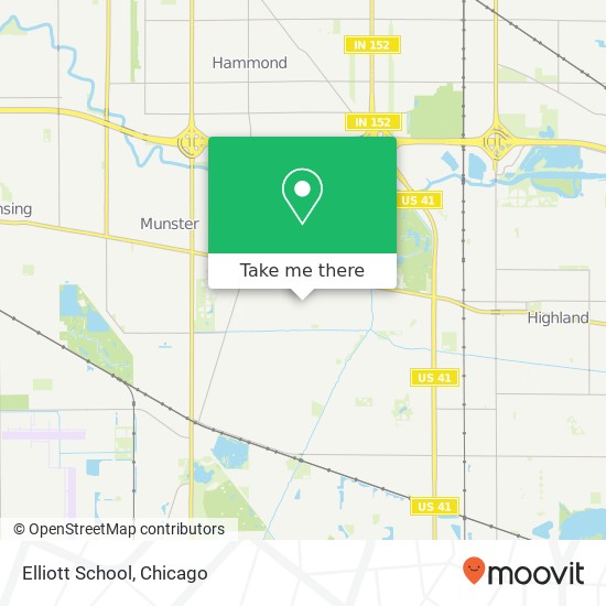 Elliott School map