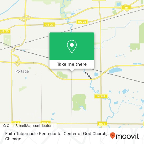 Faith Tabernacle Pentecostal Center of God Church map