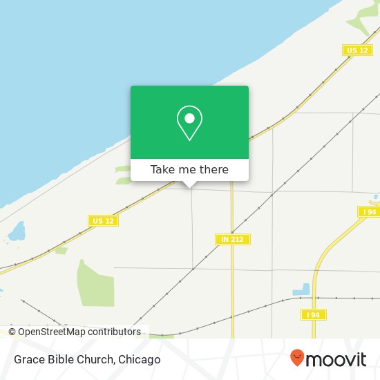 Grace Bible Church map