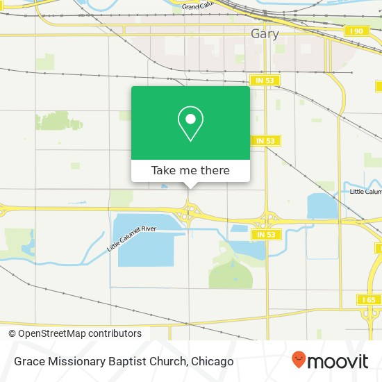 Grace Missionary Baptist Church map