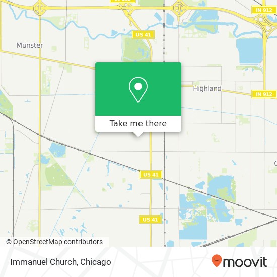 Mapa de Immanuel Church