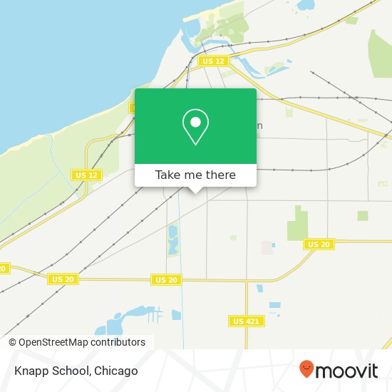 Mapa de Knapp School