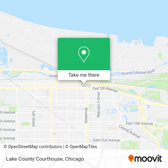 Lake County Courthouse map