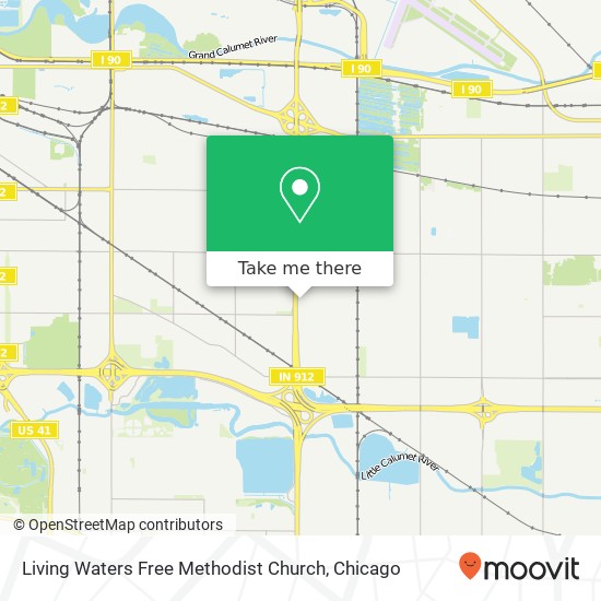Living Waters Free Methodist Church map