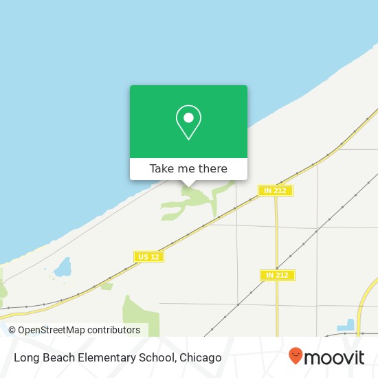 Long Beach Elementary School map