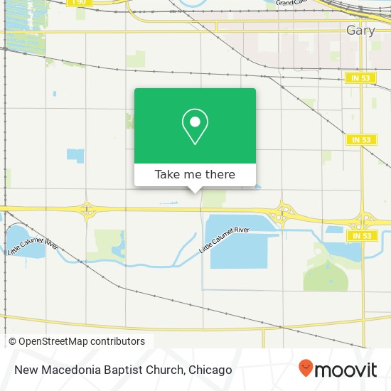 New Macedonia Baptist Church map