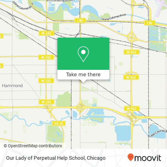 Our Lady of Perpetual Help School map
