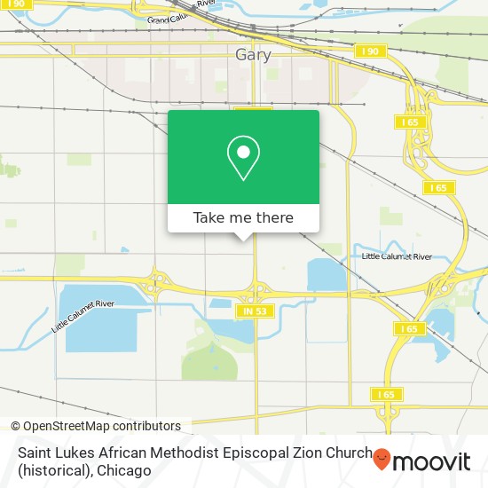 Saint Lukes African Methodist Episcopal Zion Church (historical) map