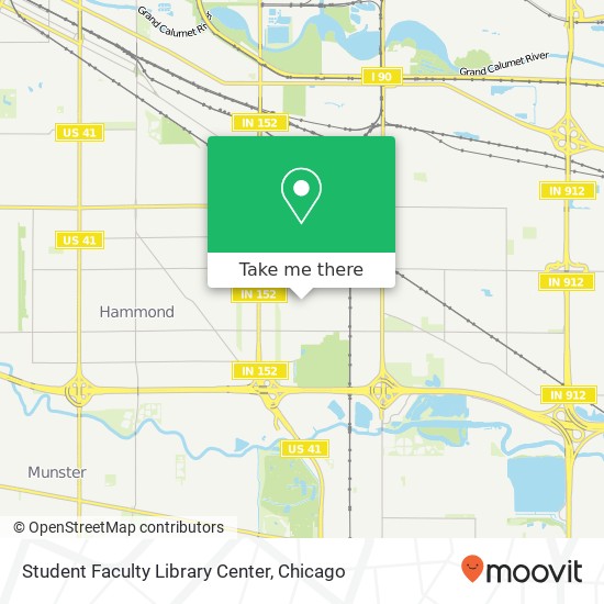 Student Faculty Library Center map