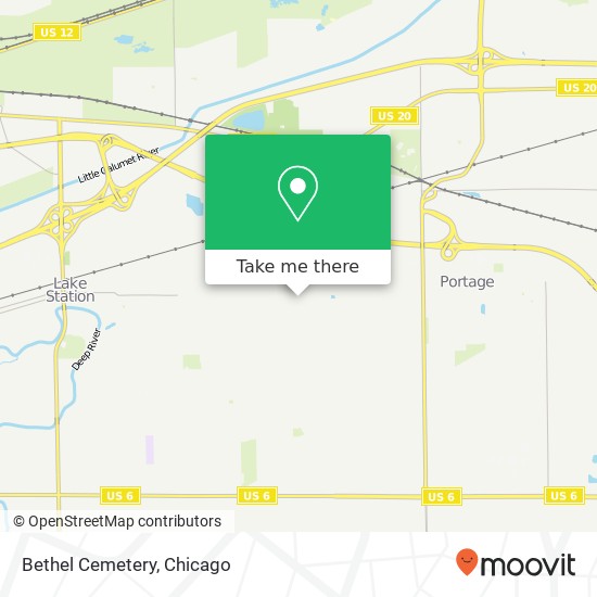 Mapa de Bethel Cemetery