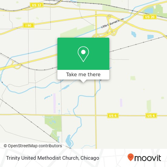 Trinity United Methodist Church map