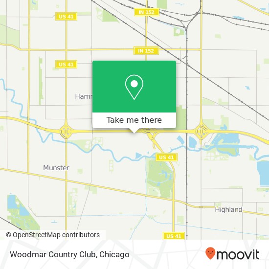 Woodmar Country Club map