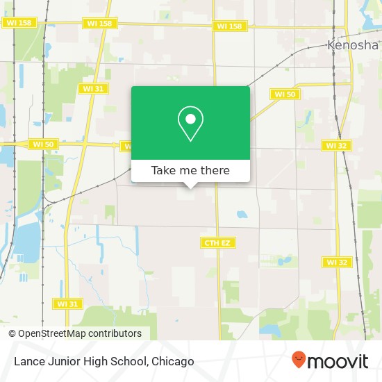 Mapa de Lance Junior High School
