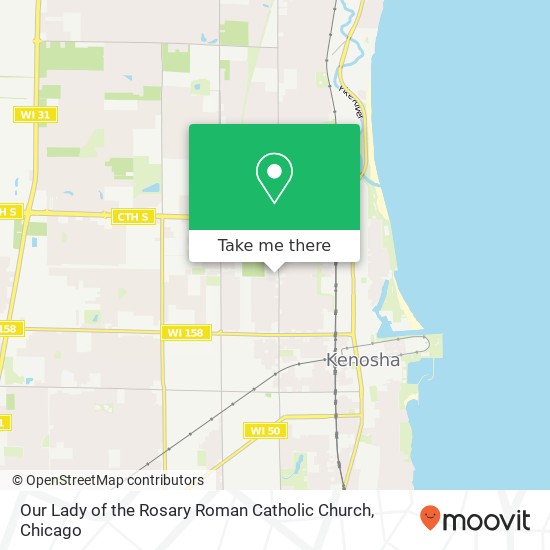 Our Lady of the Rosary Roman Catholic Church map