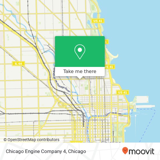 Mapa de Chicago Engine Company 4