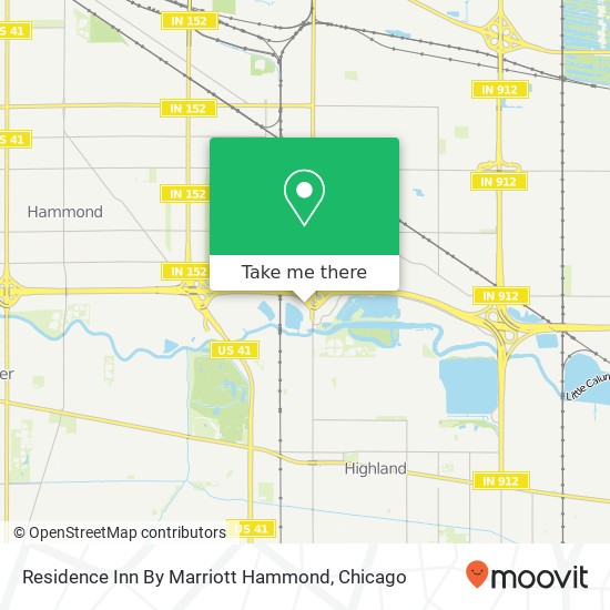 Residence Inn By Marriott Hammond map