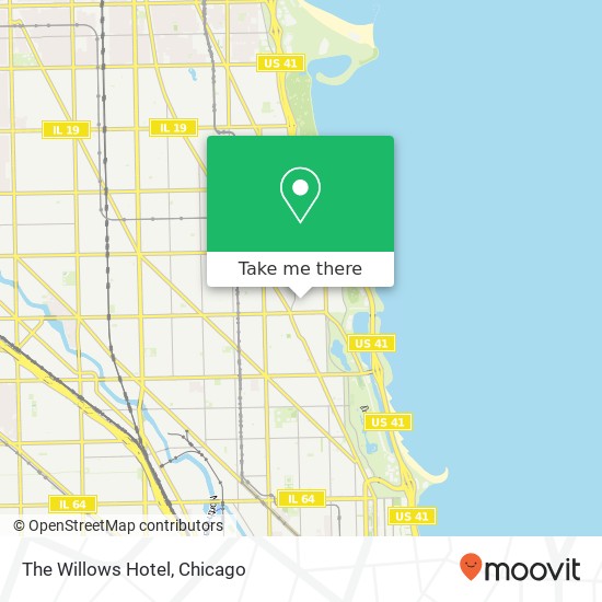 Mapa de The Willows Hotel