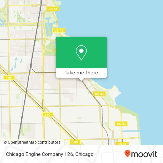 Mapa de Chicago Engine Company 126