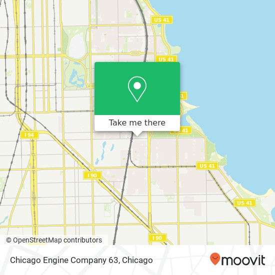 Chicago Engine Company 63 map