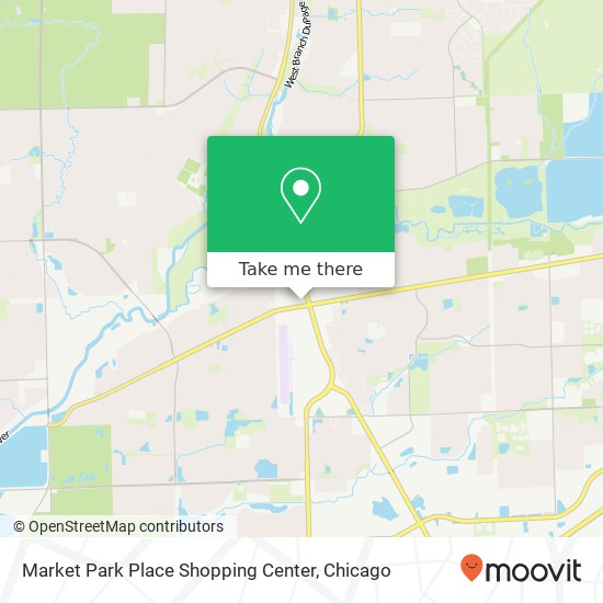 Market Park Place Shopping Center map