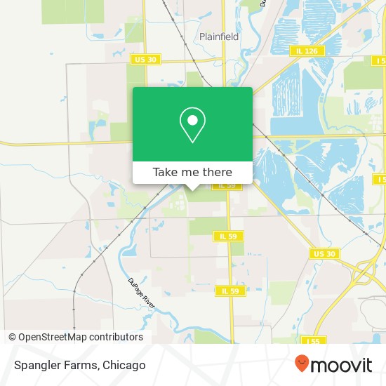 Mapa de Spangler Farms