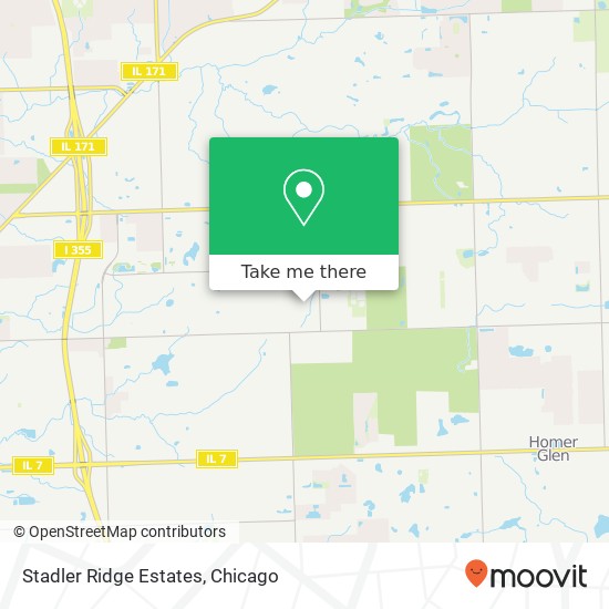 Stadler Ridge Estates map