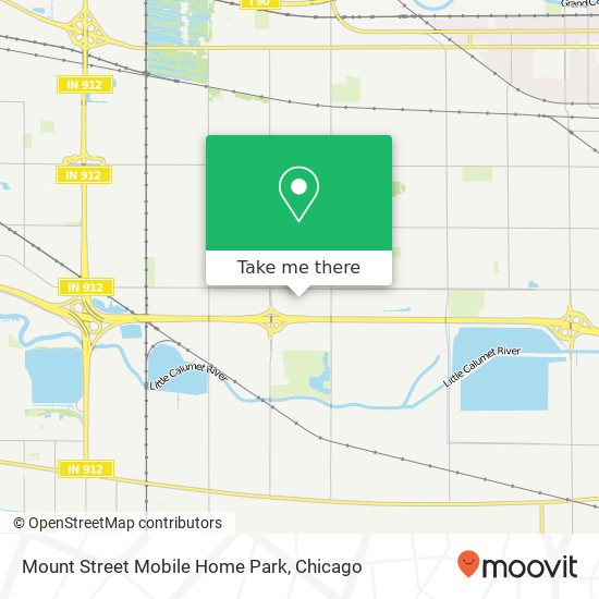 Mapa de Mount Street Mobile Home Park