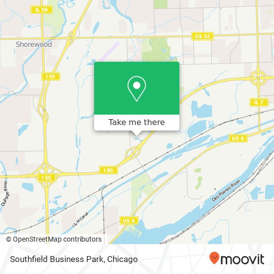 Southfield Business Park map