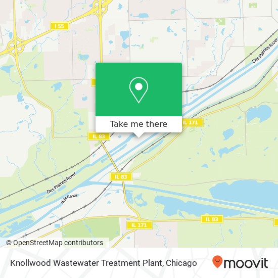 Knollwood Wastewater Treatment Plant map
