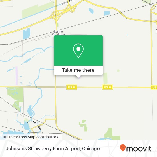 Mapa de Johnsons Strawberry Farm Airport