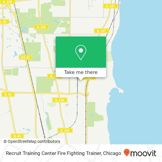 Recruit Training Center Fire Fighting Trainer map