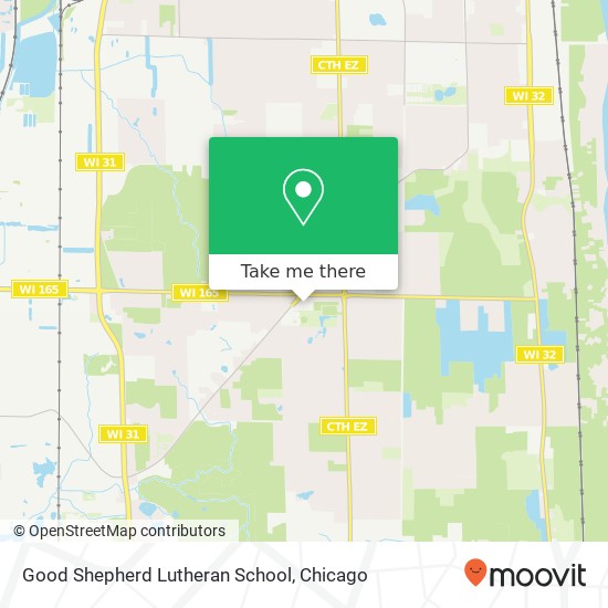 Good Shepherd Lutheran School map