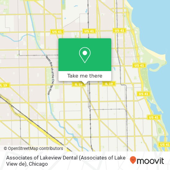 Associates of Lakeview Dental (Associates of Lake View de) map