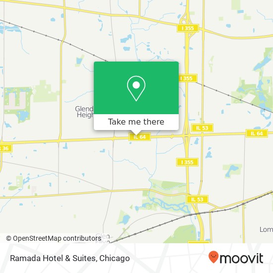 Ramada Hotel & Suites map