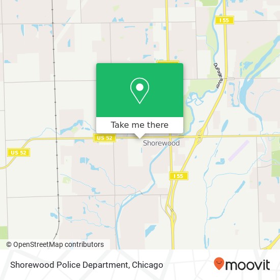 Mapa de Shorewood Police Department