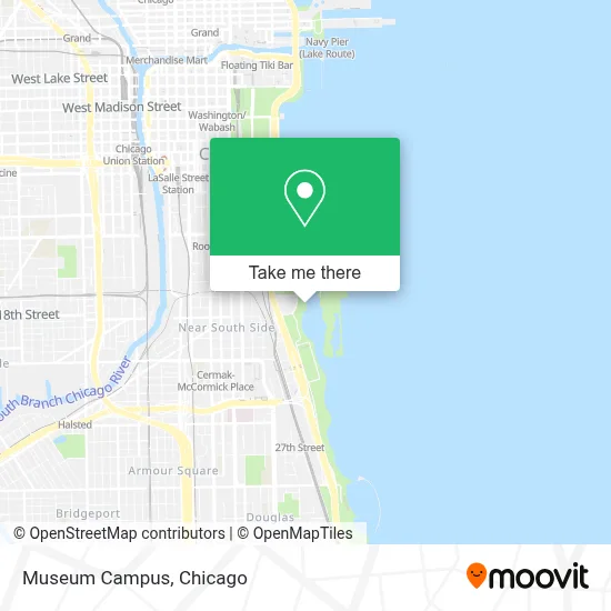 Museum Campus map