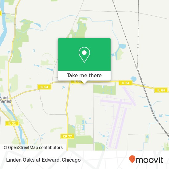 Linden Oaks at Edward map