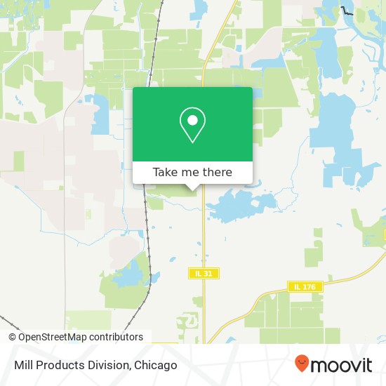 Mill Products Division map