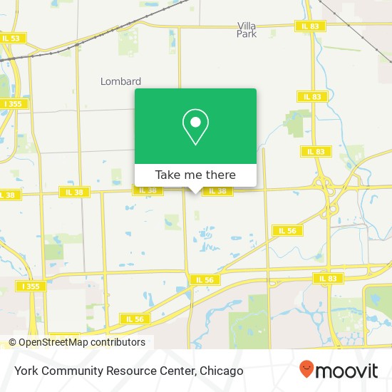 Mapa de York Community Resource Center