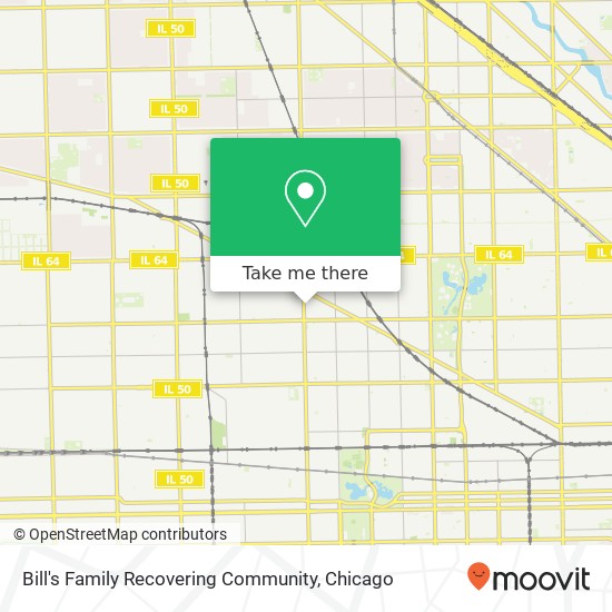 Bill's Family Recovering Community map