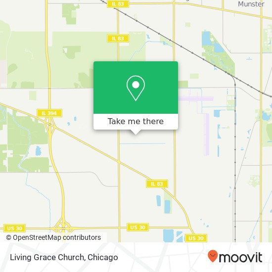 Living Grace Church map