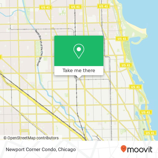 Newport Corner Condo map