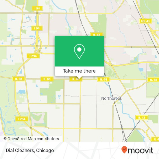 Dial Cleaners map